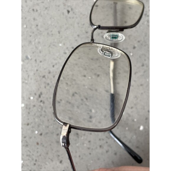 Flexon by Marchon Eyeglasses Frames ONLY 646 Gunmetal Metal Full Rim 56-18-140 - Picture 15 of 16